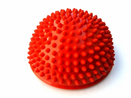 podložka masážní - ježek červený