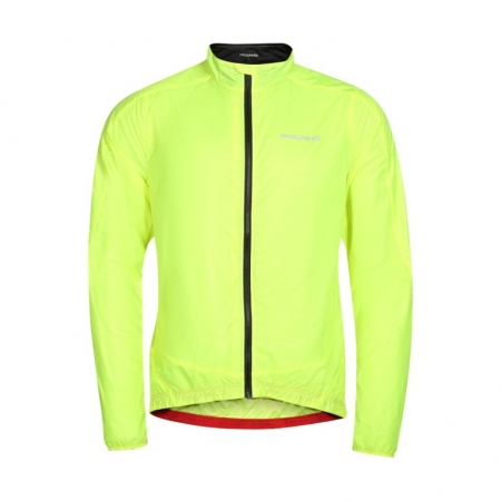 bunda pánská Progress WINDY BIKE neon žlutá