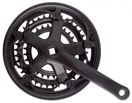 Trojpřevodník LASCO Fe/plast 28x38x48 zubů černá