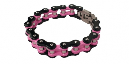 náramek HAVEN řetěz růžový