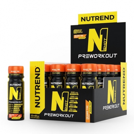 nápoj Nutrend N1 Shot 20x60ml orange fire