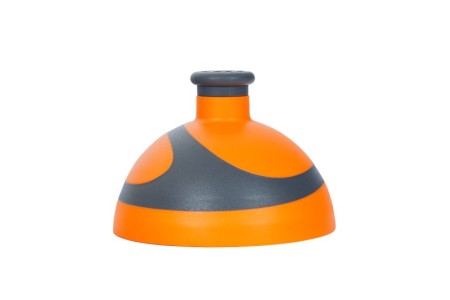 víčko 2K na lahev R&B oranžová/antracit