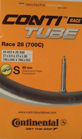 duše Continental Race 28 (20-622/25-630) FV/60mm