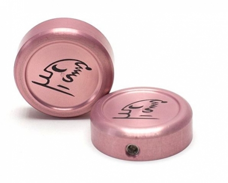 zátky řidítek ShamanRacing růžové