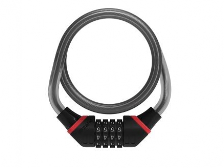 zámek Zefal C6 spirálový 1800/12mm kódový černý