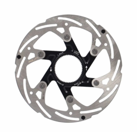 brzdový kotouč XLC BR-X82 140/1,85mm stříbrný