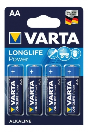 baterie Varta alkalické AA Longlife Power 4ks