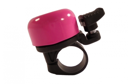 zvonek Baby smalt reflexní růžový