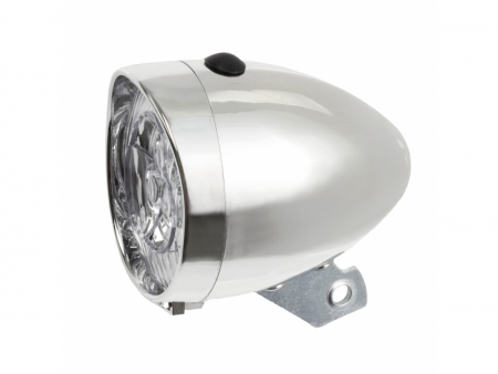 osvětlení přední 3 LED bateriové pochromované