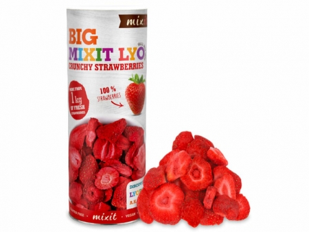 křupavé ovoce - jahoda Mixit 100g