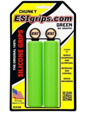 gripy ESI Chunky zelené