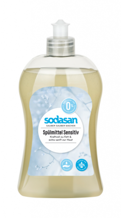 prostředek na nádobí pro citlivou pokožku SODASAN 500ml