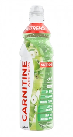 nápoj Nutrend CARNITINE ACTIVITY 750ml perlivý ZELENÉ JABLKO