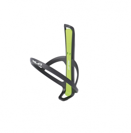 košík XLC černý s zelenou montpákou