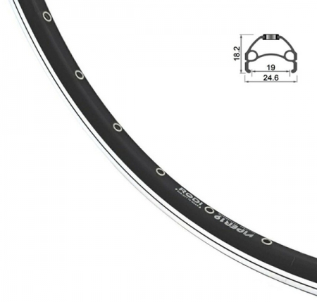 Ráfek RODI Viper 622x19 36d. černý