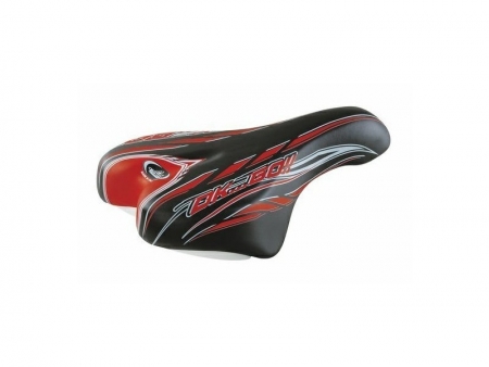 sedlo MONTE GRAPPA 996-RO dětské černo/červené