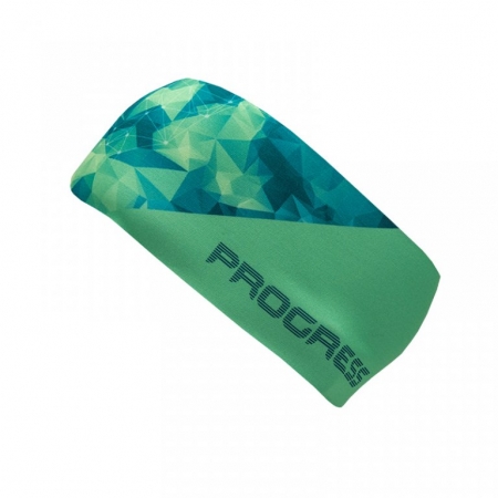 čelenka Progress HDB PRINT mint crystal