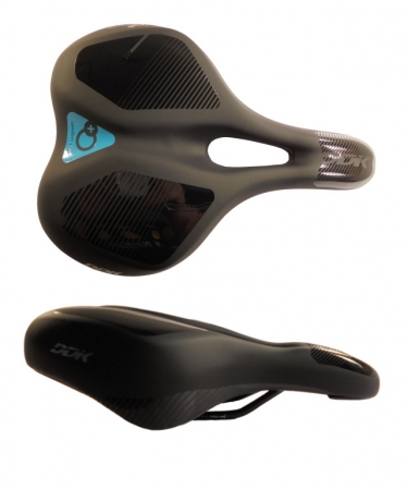 sedlo DDK DD3123MF 266x192mm Memory černo-modré