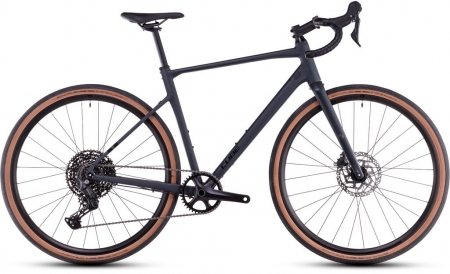 Gravel kolo CUBE NUROAD PRO night 'n' black 2025