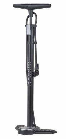 Pumpa PRO-T velká s manometrem a duální hlavou 32 černá