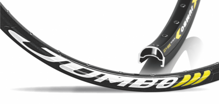 ráfek REMERX JUMBO 559x23 32děr černý 2nýt