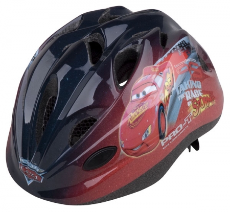 Přilba PRO-T Plus Toledo In mold dětská červená, Cars