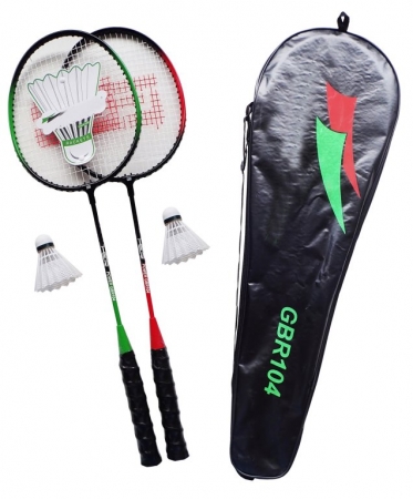 badmintonová sada Alu Kubisport s pouzdrem + košíček