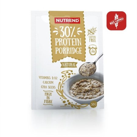 kaše Nutrend Protein Porridge 5x50g natural