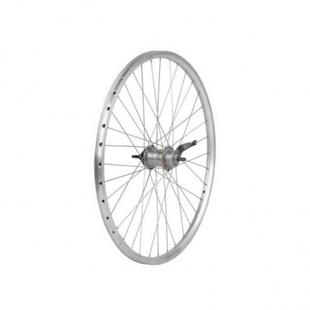 kolo zapletené Nexus 26" 559-19 zadní stříbrné