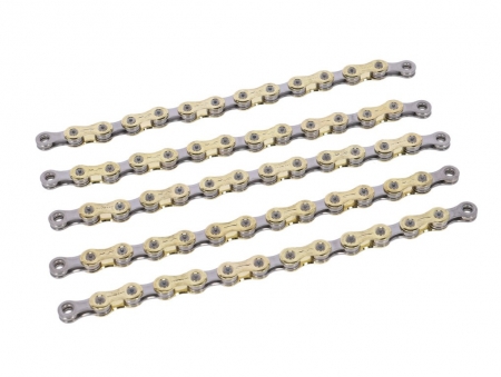 řetěz XLC CC-C05 11k 118 článků zlato stříbrný