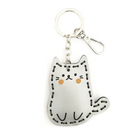 přívěšek celoreflexní 3M kočka