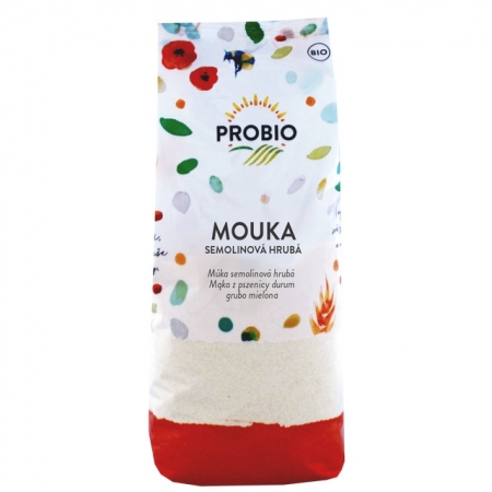mouka semolinová hrubá PROBIO 400g exp. 02/26