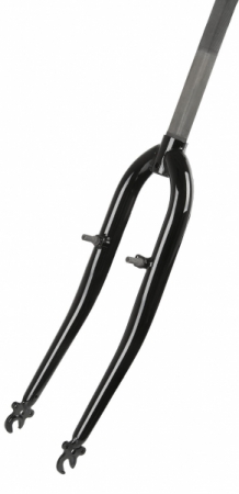 vidlice 20" 1" Fe závitová černá