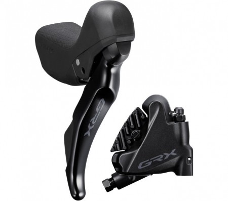 brzda Shimano GRX BR-RX400 zadní komplet s řazením flat mount+chladič original