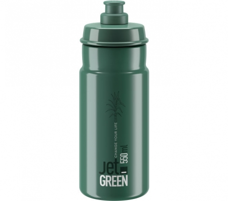 lahev ELITE Jet Green zelená/bílé logo 550 ml