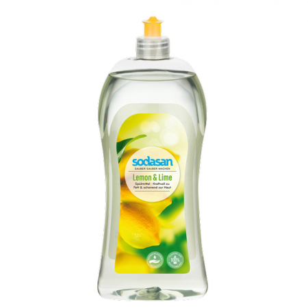 prostředek na nádobí citron & limeta SODASAN 1000ml