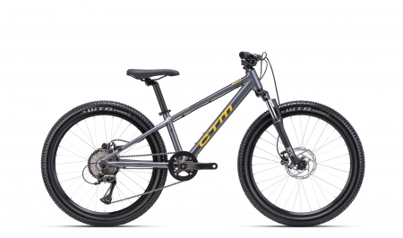 CTM ROCKY 4.0 2025 matná šedá / zlatožltá