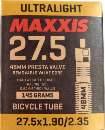duše MAXXIS Ultralight 27.5"x1.90-2.35 (48/60-584) FV/48mm