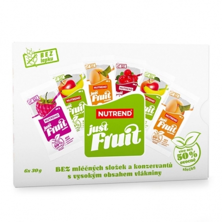 tyčinka Nutrend JUST FRUIT dárkové balení 6x30g