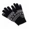 rukavice dámské Tempish Touchscreen zimní černo stříbrné