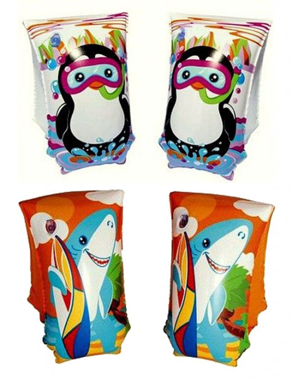 Bestway rukávky plavecké s potiskem tučňák