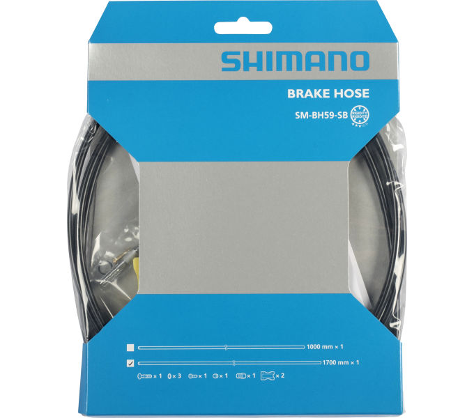 hadička hydraulických brzd Shimano SM-BH59-SB R785 1000mm + příslušenství černá