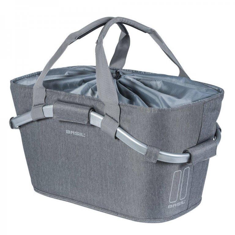 brašna BASIL Carry All šedý na nosič MIK systém