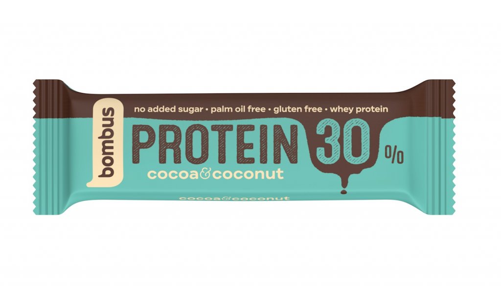 tyčinka Bombus Protein 30% 50g kakao+kokos