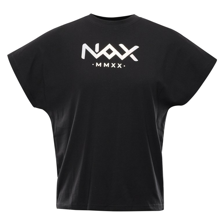 triko dámské krátké NAX OWERA černé L