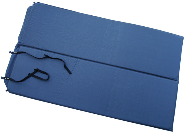 Acra matrace samonafukovací 2,5cm pro 2 osoby modrá