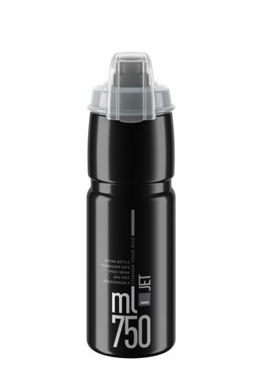 lahev ELITE Jet Plus 21´ černá/šedé logo 750 ml