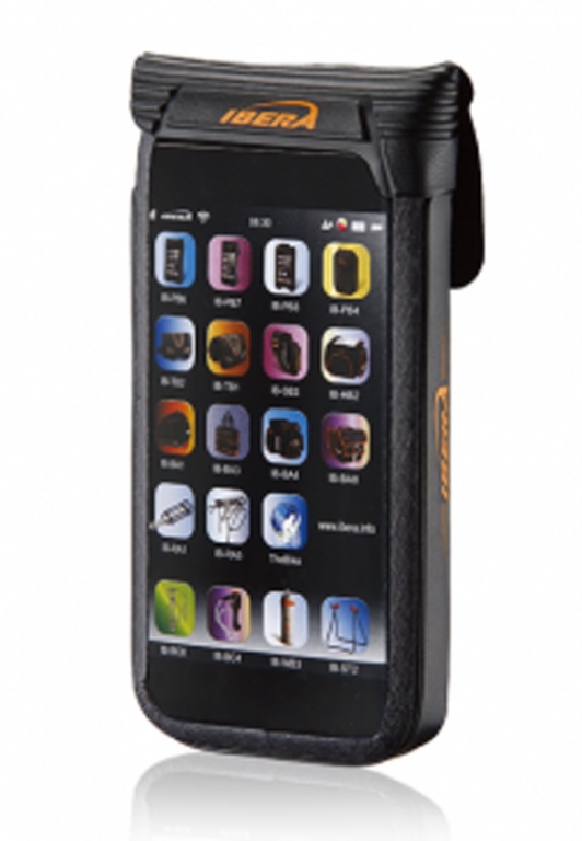 Pouzdro pro Smartphone 4.5 - 5&quot; Waterproof na představec IBERA IB-PB16 černá