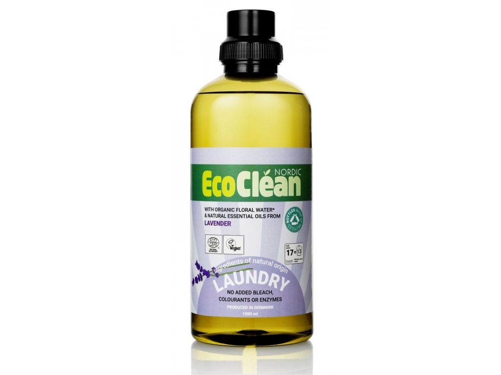 ECO CLEAN NORDIC prací prostředek Eco Clean Levandule 1l