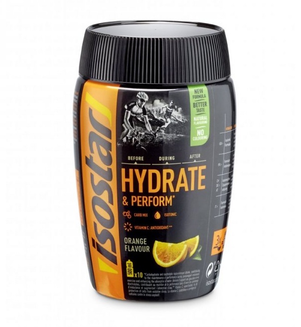 nápoj ISOSTAR Hydrate &amp;amp; Perform antioxidant orange 400g